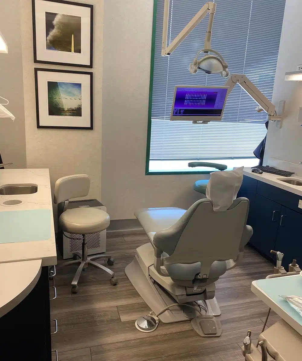 Dental office entry